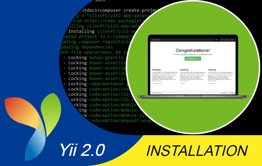 Correct and easy way to install the yii Framework