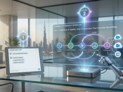 From Chatbots to AI Agents: How to Automate Your Complex Workflows